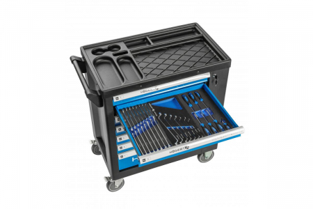 Banc de lucru cu 7 sertare, echipat cu 544 de piese [2]