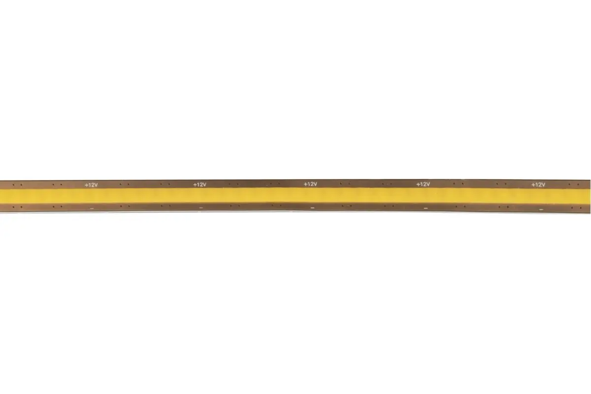 Banda LED 8 mm COB FREE CUT 11W/m, 12V, IP20, 2700K, lumina calda, 2 x MiniAmp, dimabila, 5 m [1]