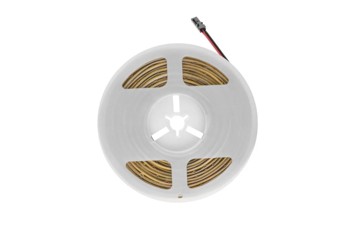 Benzi LED - Banda LED 8 mm COB FREE CUT 11W/m, 12V, IP20, 6500K, lumina rece, 2 x MiniAmp, dimabila, 5 m