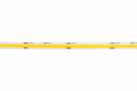 Banda LED COB 24V lumina continua, 8 mm, 50W, IP20, 4000K, lumina neutra, 2 x MiniAmp, dimabila, 5 m [3]