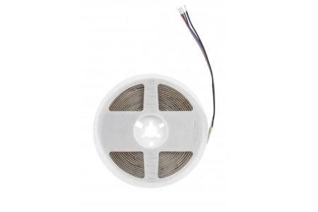 LED ленти и аксесоари - Banda LED COB RGB 10 mm, 12V, 16W/m, cablu 2 x 15 cm, dimabila, 5 m