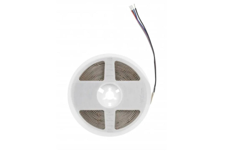 LED ленти и аксесоари - Banda LED COB RGB 10 mm, 24V, 16W/m, cablu 2 x 15 cm, dimabila, 5 m