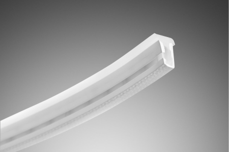 Banda LED NEON FLEX T, 24V, 12W/m, 4000K, lumina neutra, IP65, 6 mm, 5 m [2]