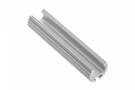 Bara haine aluminiu GLAX cu banda led, 2 ml, gri