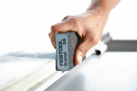 Burete de şlefuire 69x98x26 120 GR/6 Granat [1]