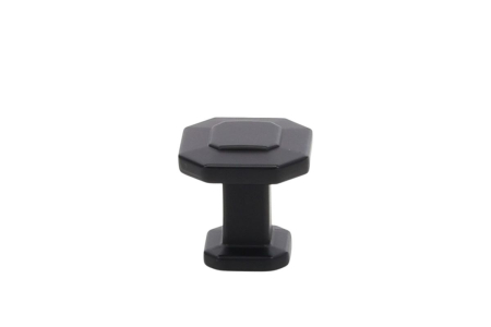 Buton mobila BERLIN 30x28 mm, negru mat