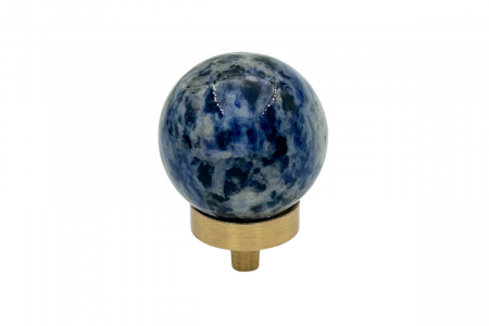 Buton mobila Blue Marble 30x40 mm, alama