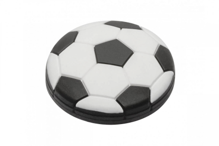 Gałki meblowe - Buton mobila copii BALL 40 mm, alb - negru