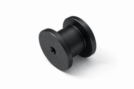 Buton mobila DOT, 30x22 mm, negru mat [1]