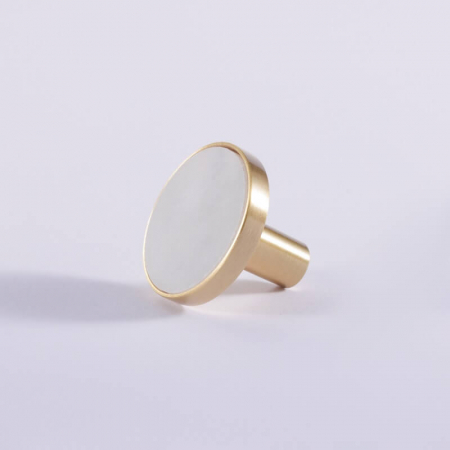 Buton mobila HK0116 32x25 mm, alama si marmura naturala [3]