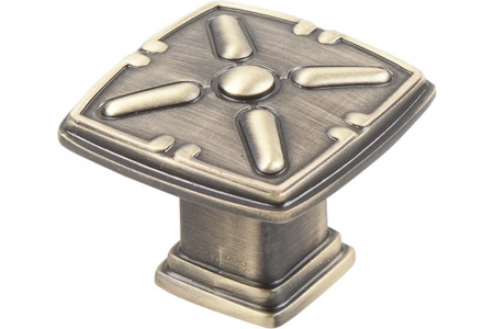 Buton mobila KR52 31x26 mm, alama antichizata