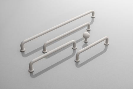 Buton mobila NORD, 23x33 mm, ZnAl, casmir [1]