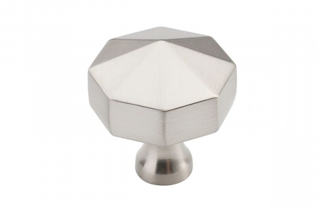 АКСЕСОАРИ за МЕБЕЛИ - Buton mobila OCTAGON 27x28 mm, inox