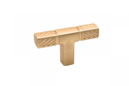 Buton mobila OVIEDO 50x30 mm, brushed gold [1]