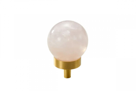 Копчета за мебели - Buton mobila Pink Marble 30x40 mm, alama