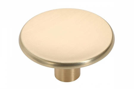 АКСЕСОАРИ за МЕБЕЛИ - Buton mobila ROUND 39x20 mm, brushed gold