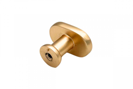 Buton mobila TOWER 35x25 mm, brushed gold [2]
