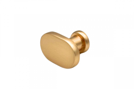 Buton mobila TOWER 35x25 mm, brushed gold [3]