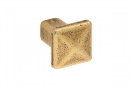 Buton mobila WPO226 24x24 mm, alama antichizata