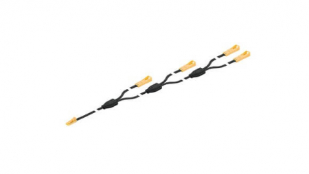 LED szalagok és tartozékok - Cablu prelungitor 4xMini Amp, 6500 mm, max. 4 corpuri de iluminat, 12 V