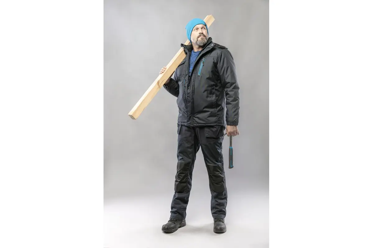 Caciula tricotata ENZ, albastra [1]