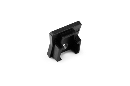 Capac cu orificiu profil MINI High aplicat, negru (10 buc) [1]