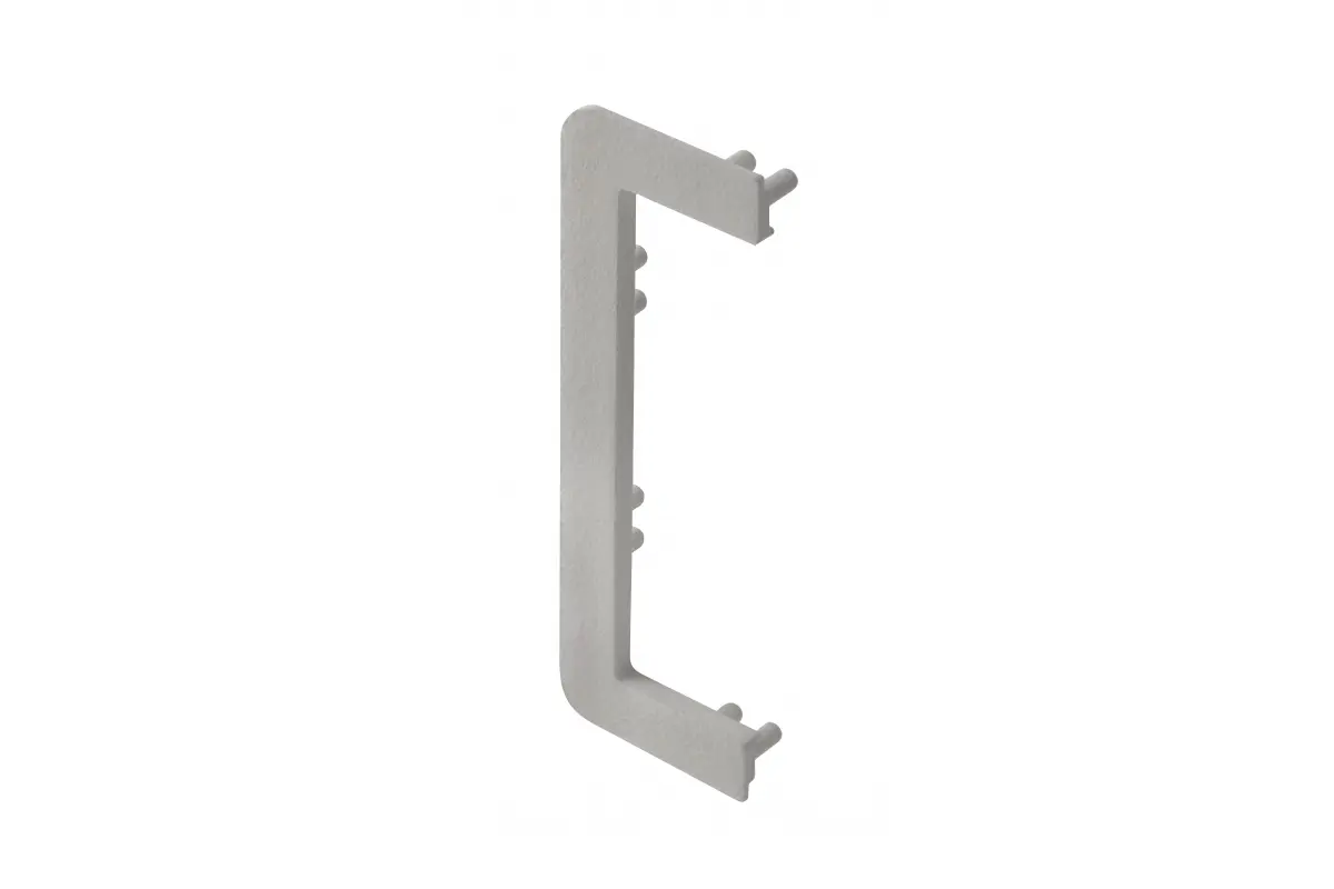АКСЕСОАРИ за МЕБЕЛИ - Capac deschis profil VELLO C, inox