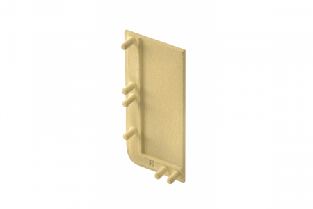 Capac lateral plin dreapta maner profil VELLO L, gold