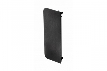 Дръжки тип профил - Capac lateral plin profil VELLO C, negru