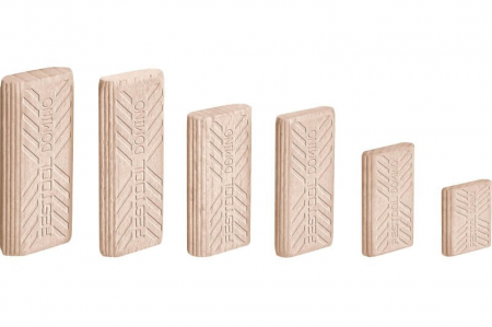 Alte scule & unelte - Cepuri din lemn de fag DOMINO D 5x30/300 BU
