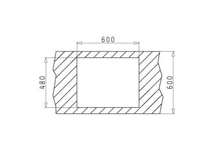 Chiuveta bucatarie inox, SPARTA 620X500 mm, reversibila [2]