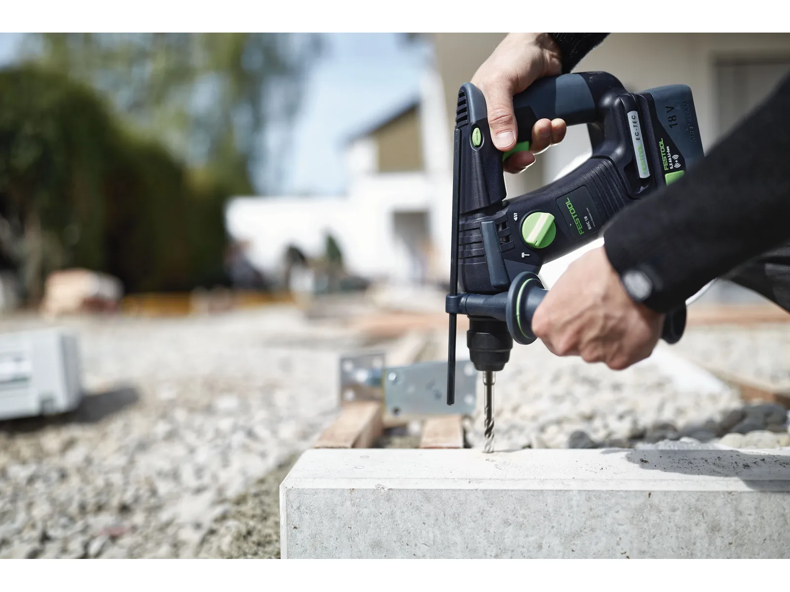 Ciocan rotopercutor cu acumulator BHC 18-Basic [5]