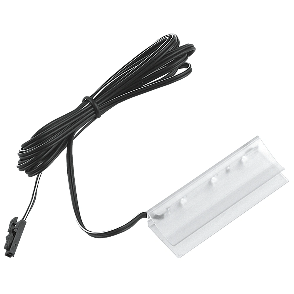 Clips LED din plastic pentru raft (polita) sticla 0.24W, 6400K, lumina rece [1]