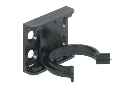 FERONERIE MOBILA - Clips picior mobila, plinta, plastic, negru