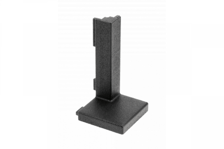Coltar exterior profil Vello L, negru mat