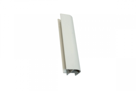 Coltar fix 90° plinta H150 mm, alb mat [1]