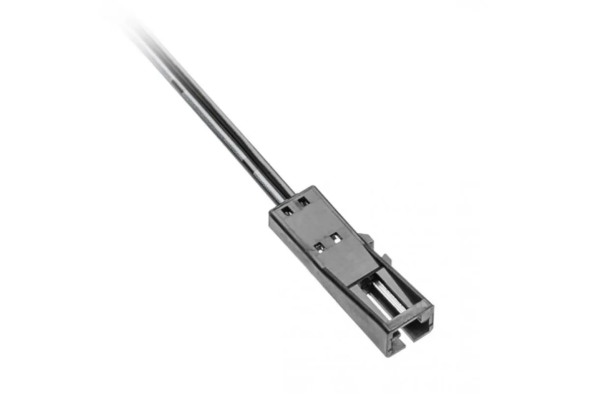 Conector banda LED Mini Amp MAMA 12/24 V, cablu 2 m