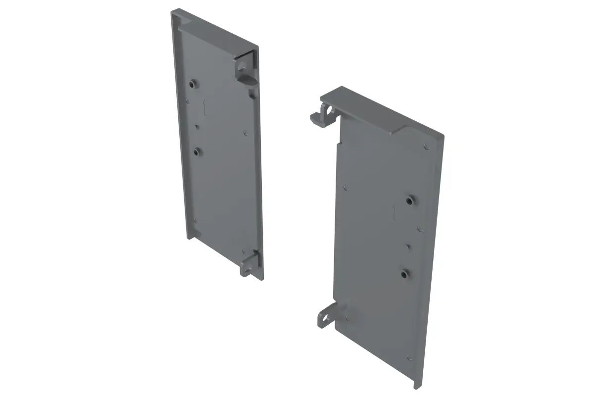 ОБКОВ за МЕБЕЛИ - Conector front sertar interior AxisPro H86 mm, antracit