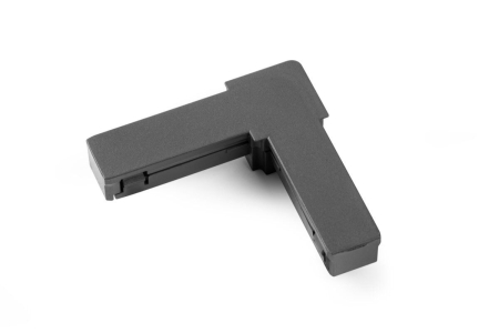 Conectori banda LED - Conector sina TRACKO 90° tip L, 24V, 5A, antracit