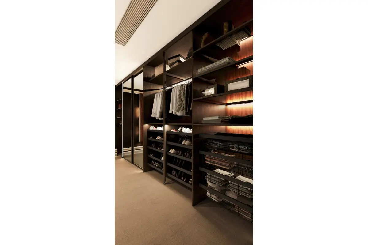 Cos dressing ELITE 600 mm, soft-close, negru mat [1]