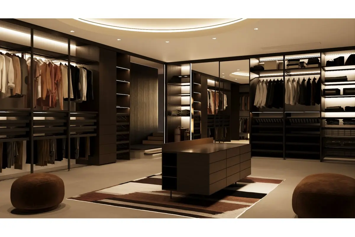 Cos dressing ELITE 600 mm, soft-close, negru mat [4]