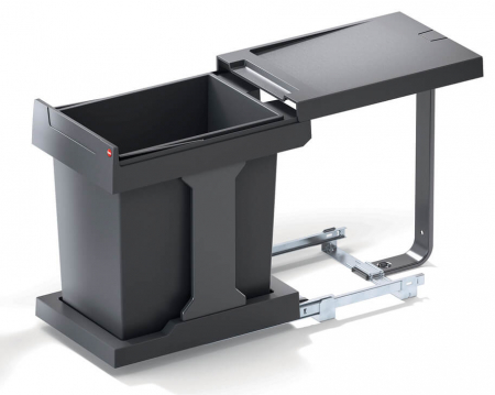 Hulladékgyűjtők - Cos gunoi Hailo Solo 20 litri, incorporabil, antracit