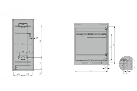 Cos Jolly Movix 250 mm, antracit - FARA glisiere [1]