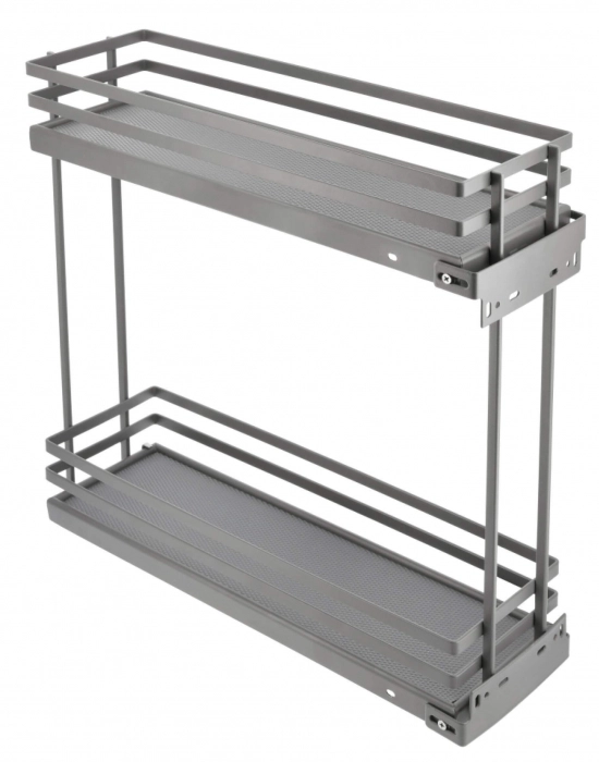 Cos Jolly MOVIXPRO antracit, corp mobilier 300 mm, glisiera laterala cu extractie totala si amortizare