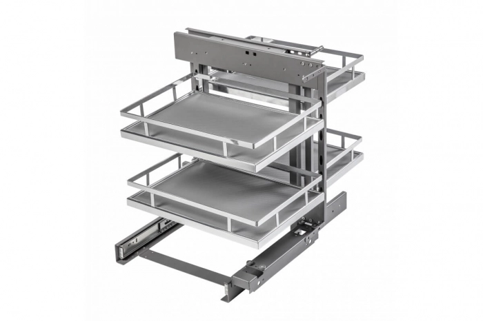 Cos jolly pentru colt MovixPro Magic Corner WMC500, crom