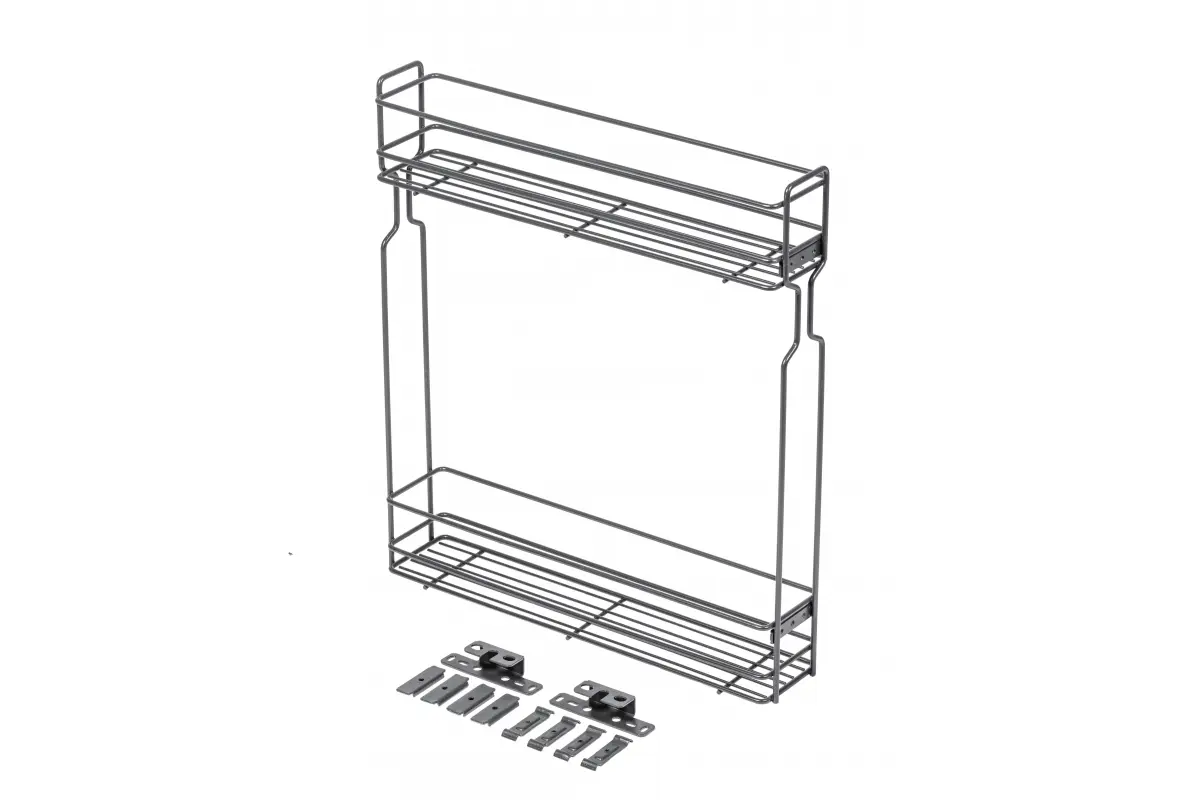 ОБКОВ за МЕБЕЛИ - Cos jolly PK 150 mm, glisiere bile soft-close, 15 kg, antracit