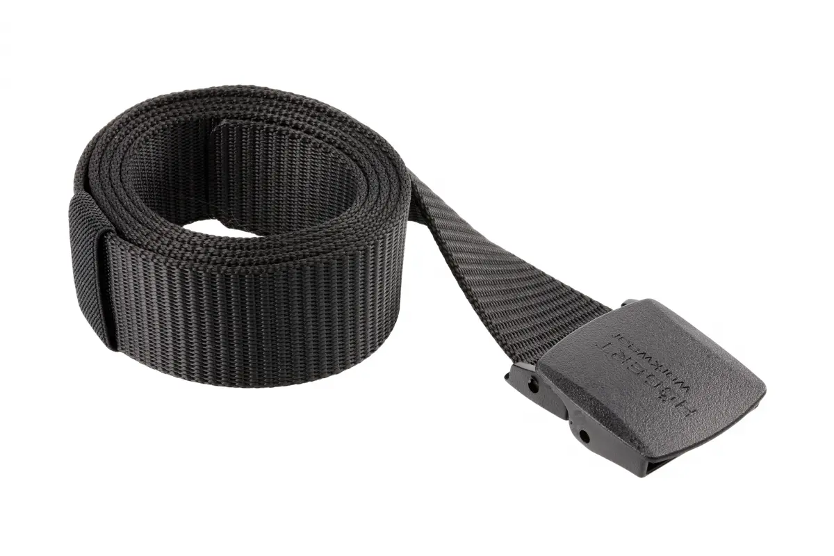 Pantaloni de lucru - Curea pantaloni SOGEL, 130 cm, catarama plastic, neagra