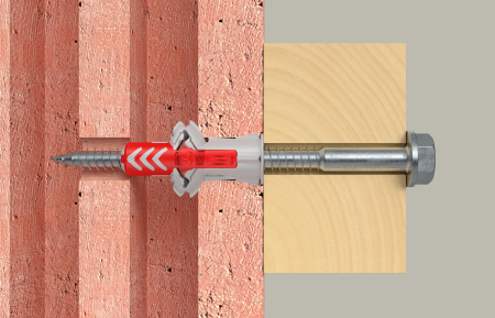 Diblu cu surub DuoPower 10X50 mm S K NV - 4 buc [3]