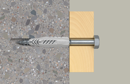 Diblu cu surub UX 10x60 mm S K NV - 4 buc [2]