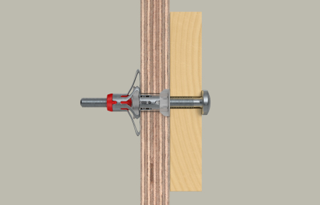 Diblu metalic cu surub DuoHM 6x55 mm S PZ K NV - 4 buc [7]